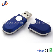 Multicolor Ellipse Plastic USB Flash Memory